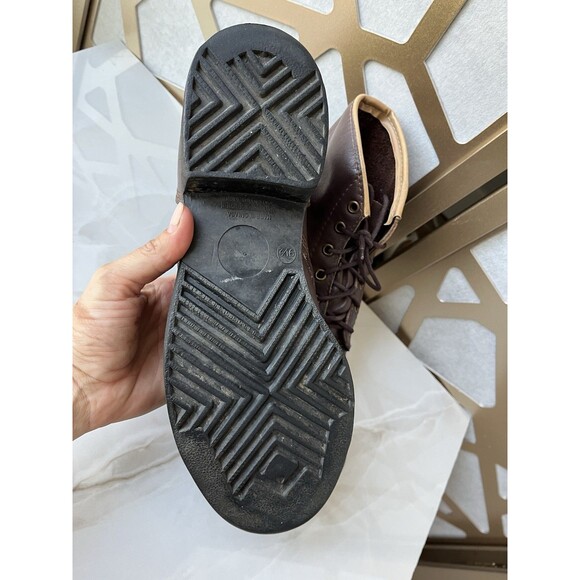 Kingtreads CSA Men Work boots Leather Brown steel toe Sole Sz 9.5 Class Grade 1 - Picture 14 of 14